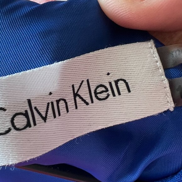 Blue Calvin Klein Plus Size Dress - Picture 6 of 6